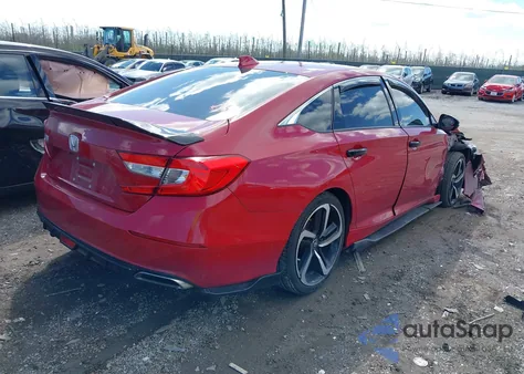 2018 Honda Accord Sport из США, поврежденный, VIN 1HGCV1F39JA154516